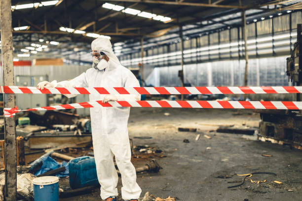 Professional Crime Scene Cleanup technician working in Trumbull, NE